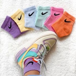 Coloured Nike Socks